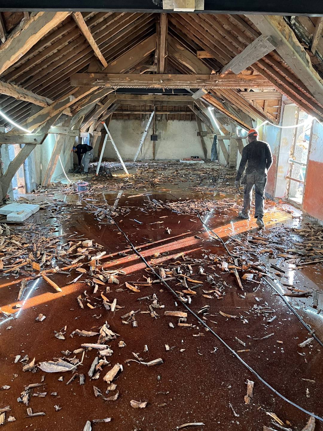 Traitement Des Bois De Charpente Dans Des Curies Vannes